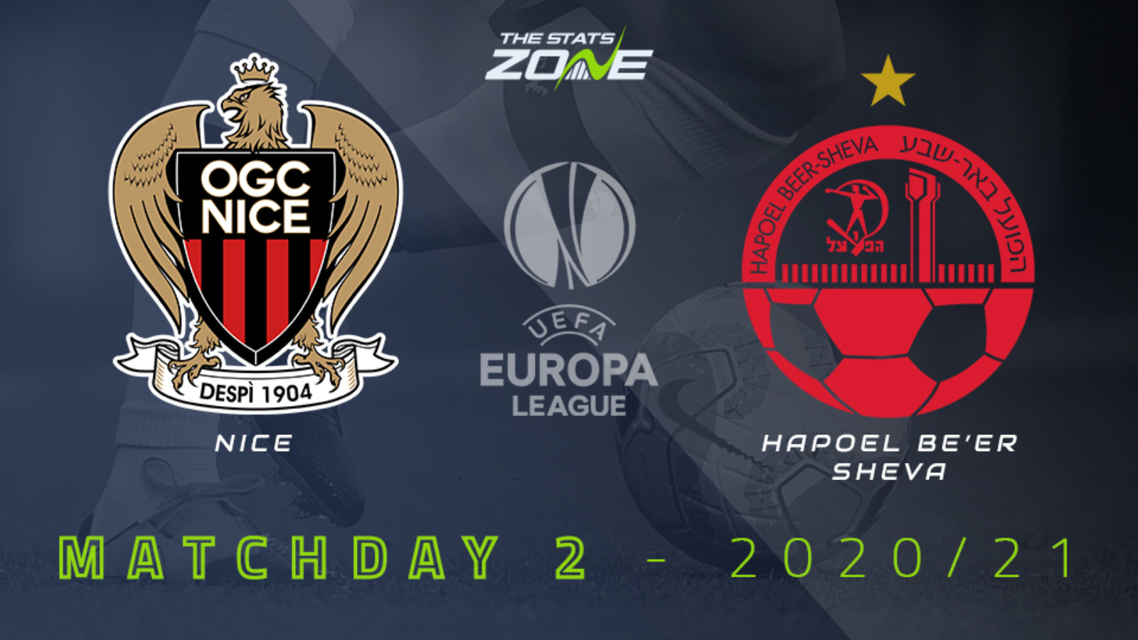 2020-21 UEFA Europa League - Nice vs Hapoel Be'er Sheva ...