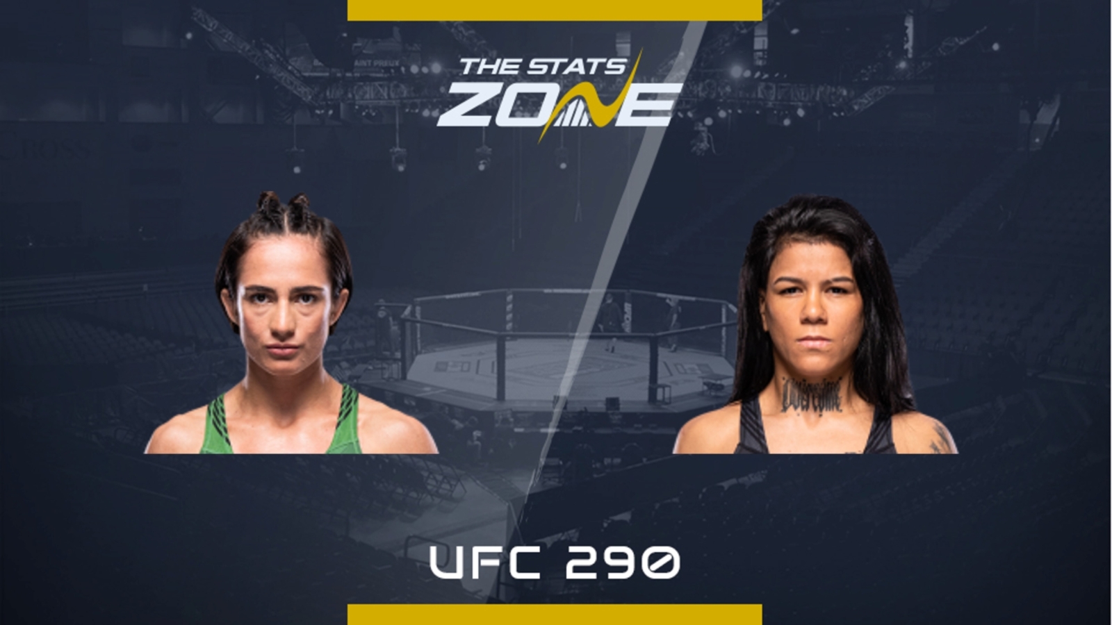 MMA Preview – Yazmin Jauregui vs Denise Gomes at UFC 290 - The Stats Zone
