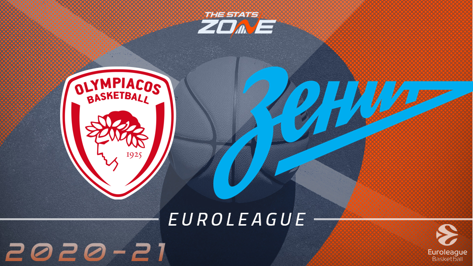 2020-21 EuroLeague - Olympiacos Piraeus vs Zenit St Petersburg Preview & Pick - The Stats Zone