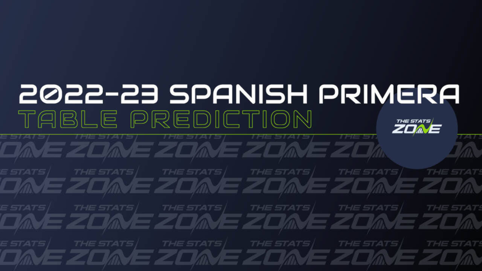 Spanish Primera The Stats Zone